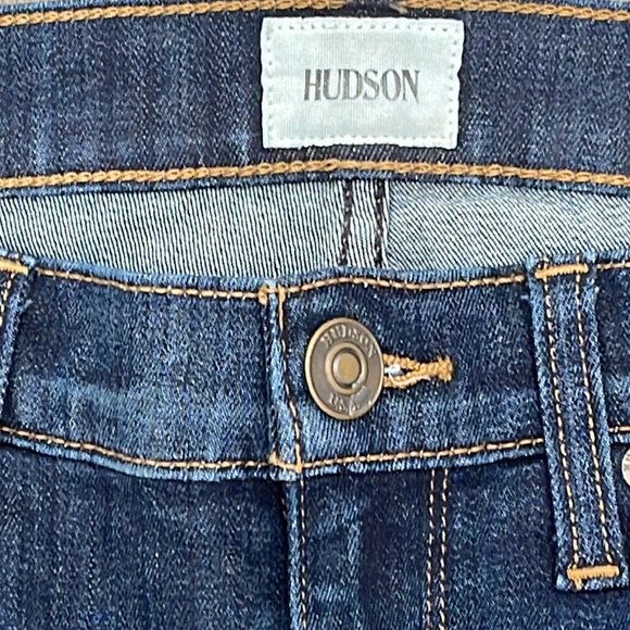 Hudson Super Skinny Mid-rise Distressed Crue Color Jeans- 26 W - Picture 8 of 16